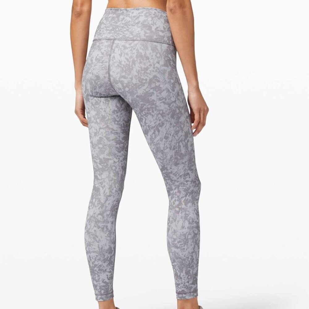 Lululemon Wunder Train High-Rise Tight 25" - 10 Summer Shade Ice Grey Multi - Picture 2 of 6